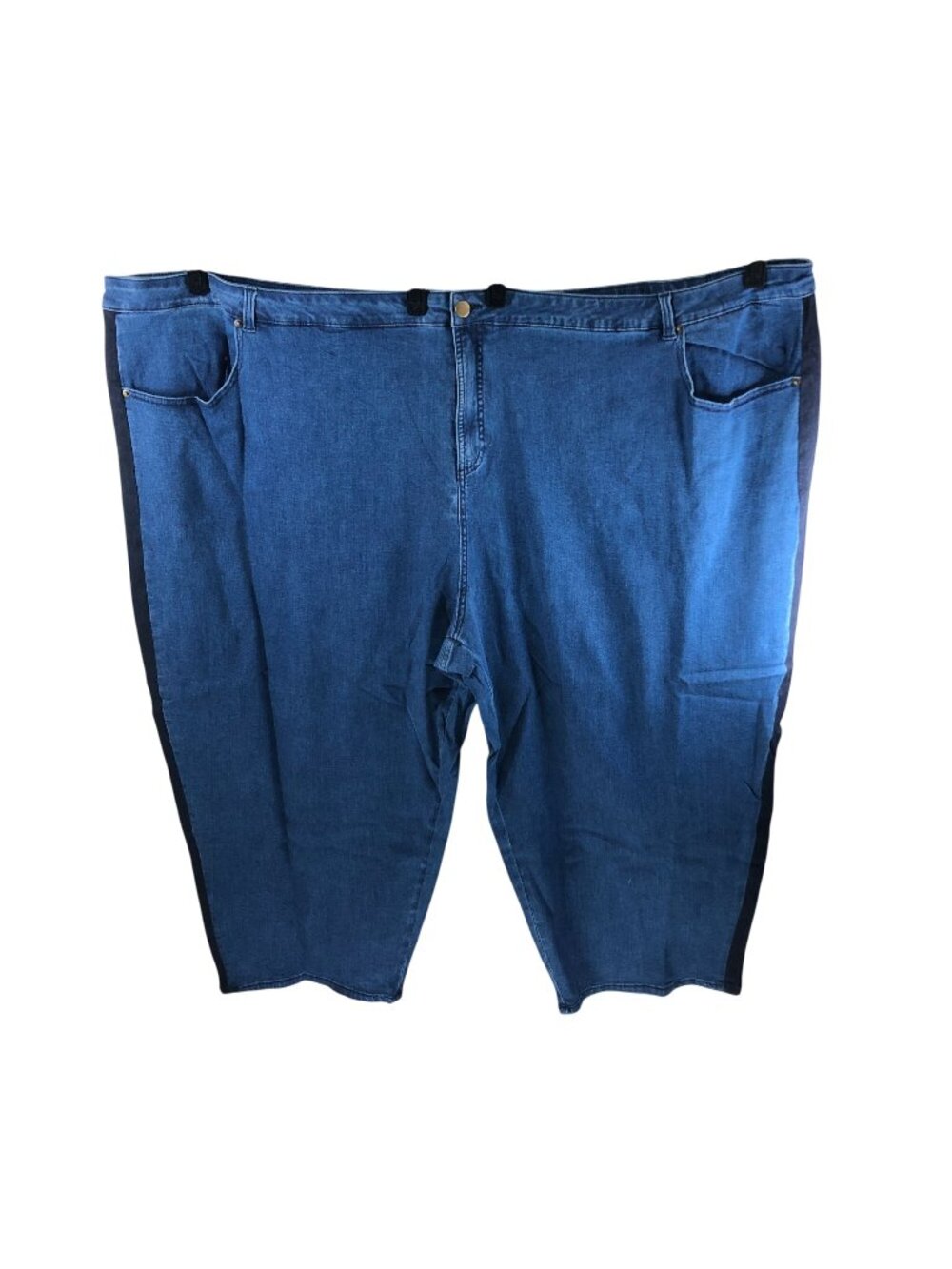 Universal Standard Womens Straight Leg Jeans Cropped Size 40